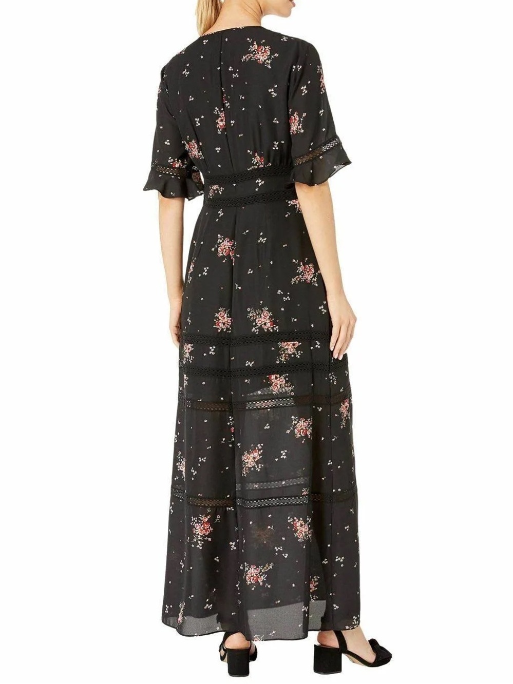 Show Me Your Mumu Tabitha Maxi Dress Dancing Floral Size Medium - Picture 2 of 5